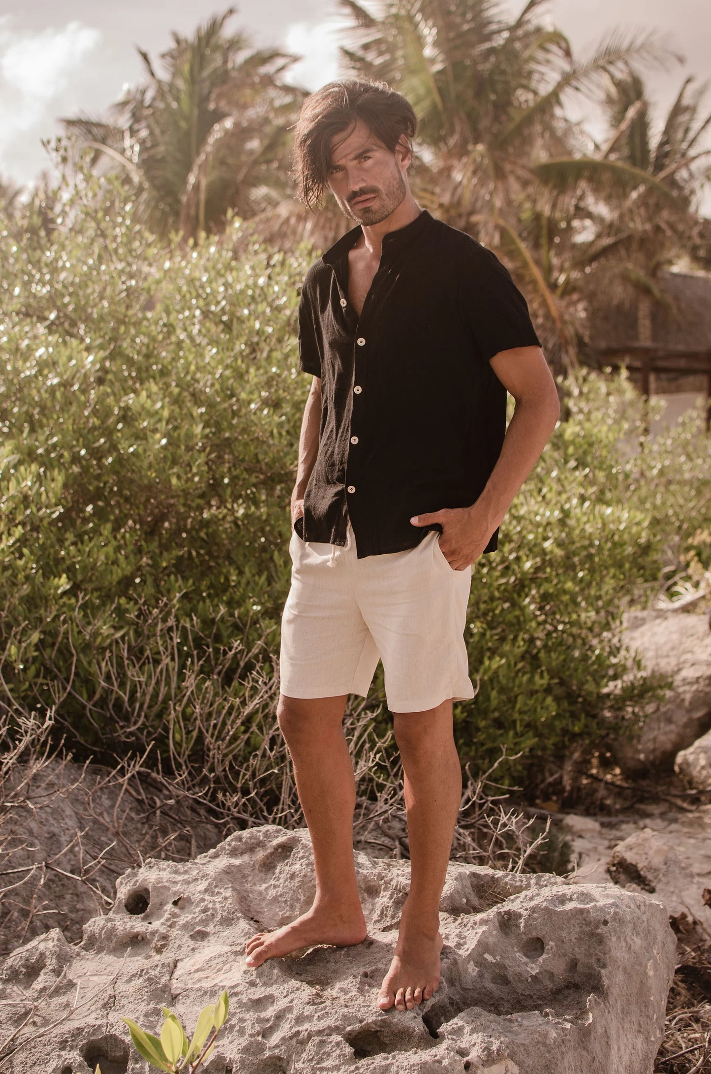 Linen Shorts