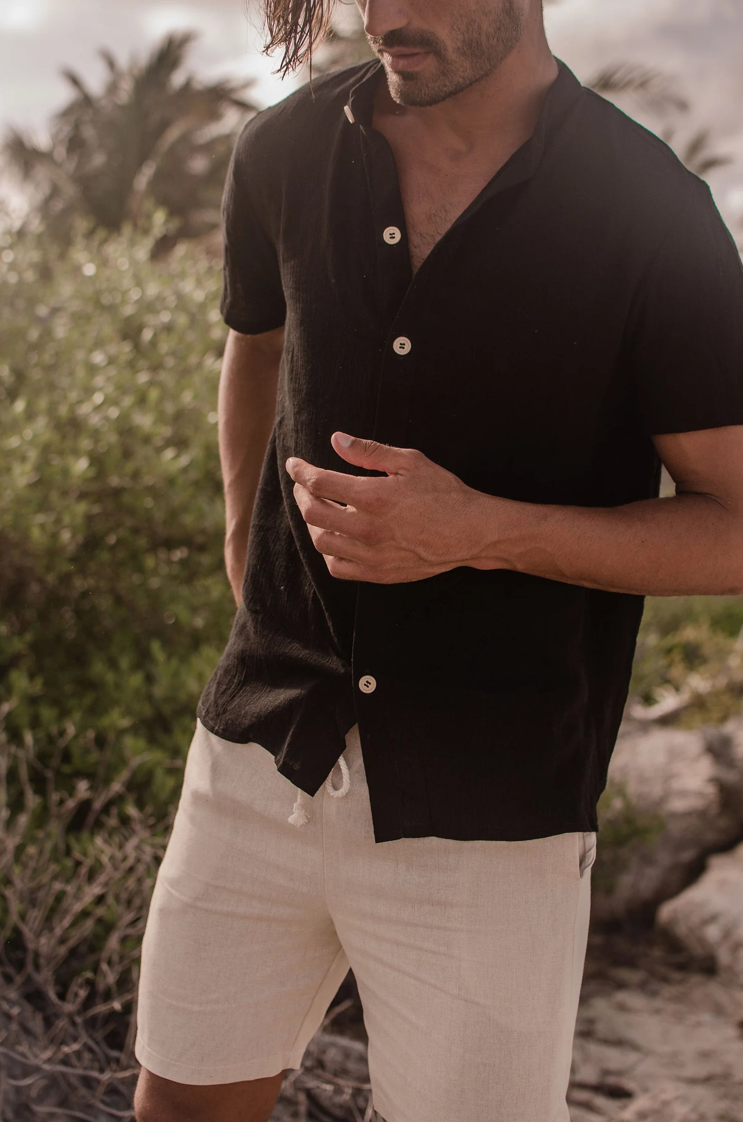 Linen Shorts