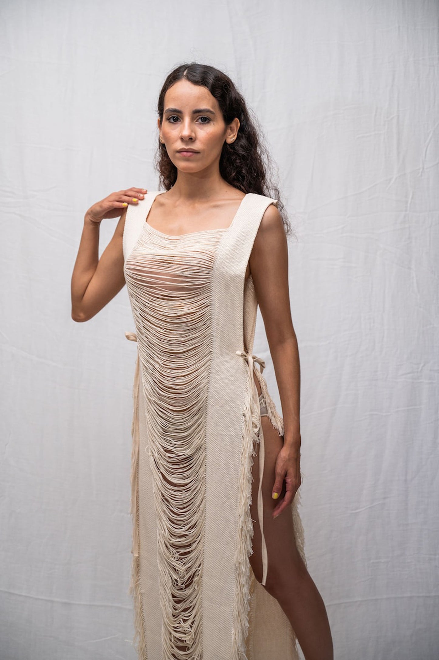 Burning Man Cotton Dress