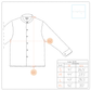 Soft Gauze Tunic Shirt Long Sleeve