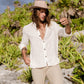 Soft Double Gauze Fresh Shirt - Button-Up Shirt Long Sleeve