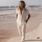 Soft Gauze Button-Up Shirt Short Sleeve