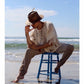 Frayed Poncho 27"