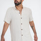 Sand Color Linen Set