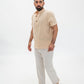 Soft Gauze Tunic Shirt Short Sleeve