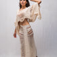 Burning Man Cotton Crop Top and Skirt/Pants